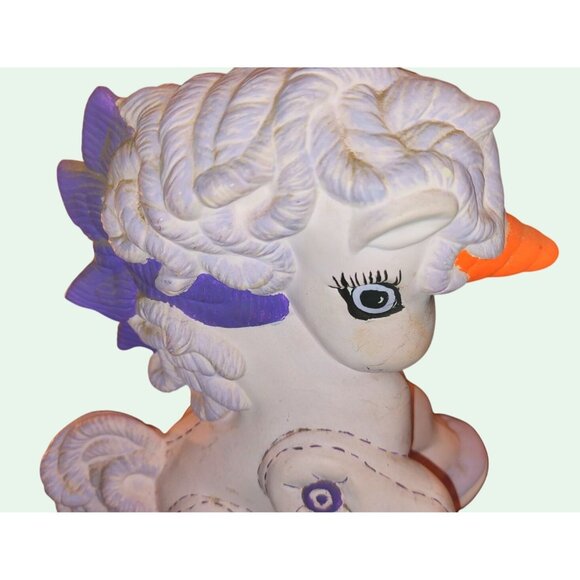 Vintage 1980s My Pretty Pony Figure With Purple Hair Handpainted - Picture 9 of 11